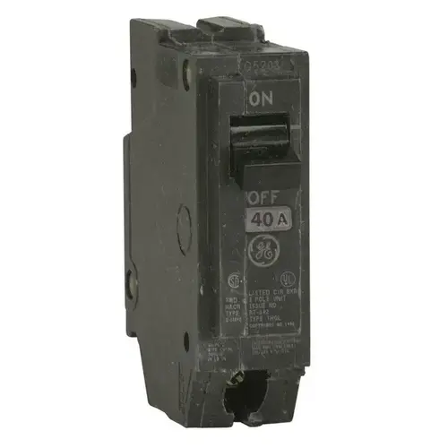 Feeder Circuit Breaker, Type THQL, 40 A, 1 -Pole, 120/240 V, Plug Mounting Feeder Circuit Breaker, Type THQL, 40 A, 1 -Pole, 120/240 V, Plug Mounting