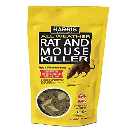 4 lbs./64 Bars All Weather Rat and Mouse Killer