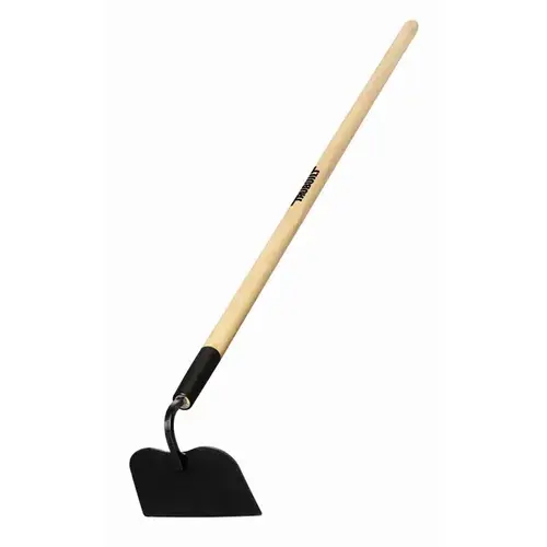 Garden Hoe, 6 in W Blade, Steel Blade, Stamped Blade, Hardwood Handle, 52 in OAL - pack of 6 Garden Hoe, 6 in W Blade, Steel Blade, Stamped Blade, Hardwood Handle, 52 in OAL - pack of 6