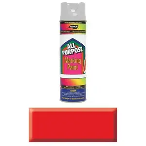 WILLIAMS INDUSTRIAL SALES CO 256 Marking Paint - All Purpose Red 15-oz