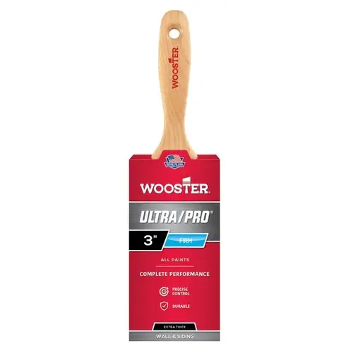 3 in. Ultra/Pro Firm Jaguar Nylon/Polyester Flat Brush