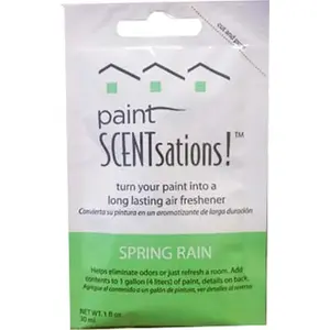 Paint Scentsations 104-01 Paint Additive, Liquid, Spring Fresh, Water White, 1 oz