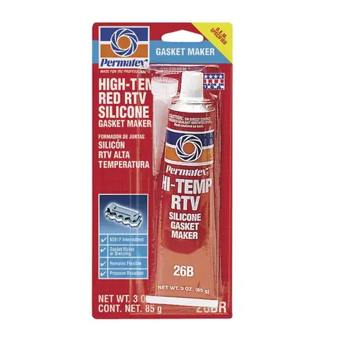 Permatex High-Temp Red RTV Silicone Gasket 3 oz.