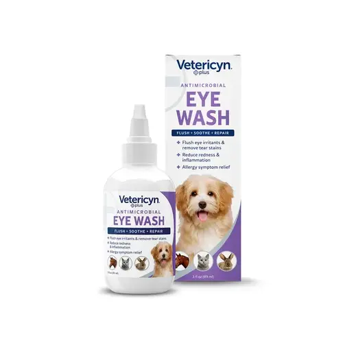 Vetericyn Plus All Animal Antimicrobial Eye Wash - 4-oz Vetericyn Plus All Animal Antimicrobial Eye Wash - 4-oz