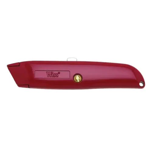 Wiss Retractable Utility Knife, with 3 Blades, Carded