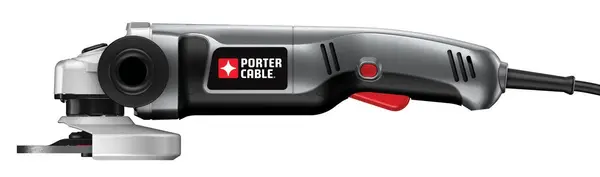 Porter-Cable Corded Angle Grinder: 4-1/2 Wheel Dia 10 000 RPM 5/8-11 Spindle PC750AG