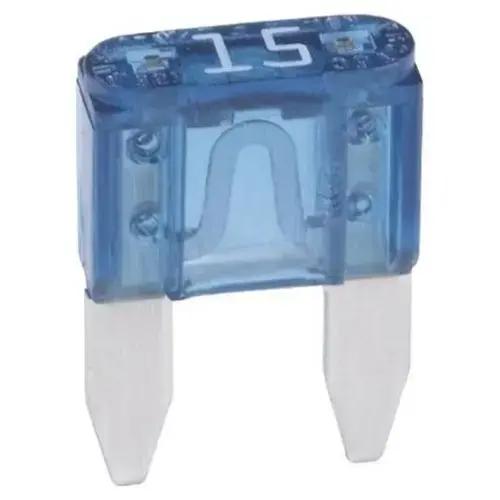 Automotive Fuse, Blade Fuse, 32 V, 15 A, 1 kA Interrupt Blue - pack of 25 Automotive Fuse, Blade Fuse, 32 V, 15 A, 1 kA Interrupt Blue - pack of 25