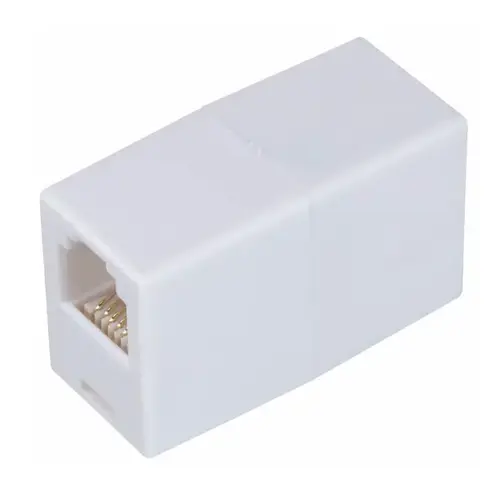 Modular In-Line Coupler - White Modular In-Line Coupler - White