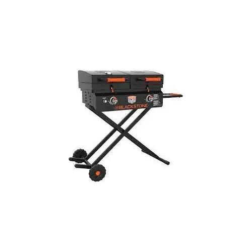 Tailgater Grill and Griddle, 60,000 Btu, 2-Burner, 534 sq-in Primary Cooking Surface Black