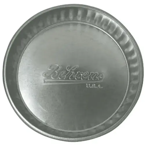 Drain and Utility Pan, 1 gal Capacity, Galvanized Steel, Silver