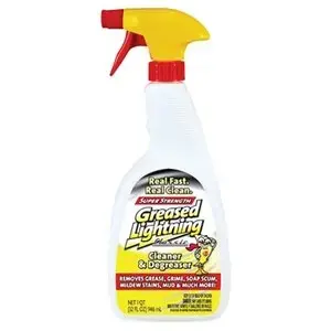 SPIC & SPAN 17569248591 Greased Lightning Super Strength Cleaner 1 QT Clear