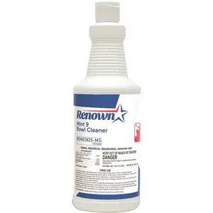 Renown 111439 32 oz. Mint 9 Bowl Cleaner White