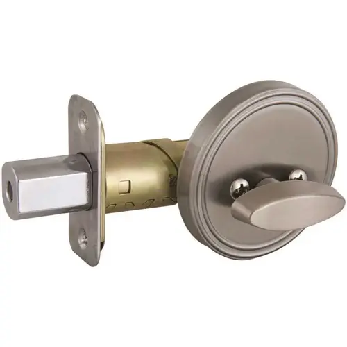 1-sided Keyless Satin Nickel Deadbolt