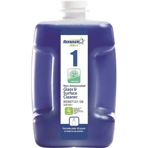 80 oz. Non- Ammoniated Glass Cleaner Blue 80 oz. Non- Ammoniated Glass Cleaner Blue