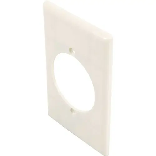 Maintenance Warehouse Single Gang Receptacle Wall Plate 30 or 50 Amp -White Maintenance Warehouse Single Gang Receptacle Wall Plate 30 or 50 Amp -White