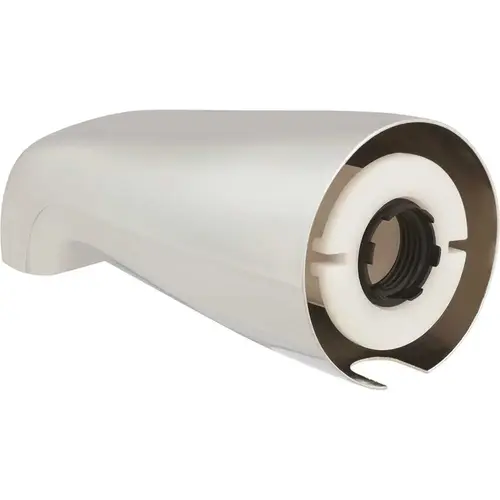 Chrome Adjustable Tub Spout For 1/2 Or 3/4 Pipe Thread Chrome Adjustable Tub Spout For 1/2 Or 3/4 Pipe Thread