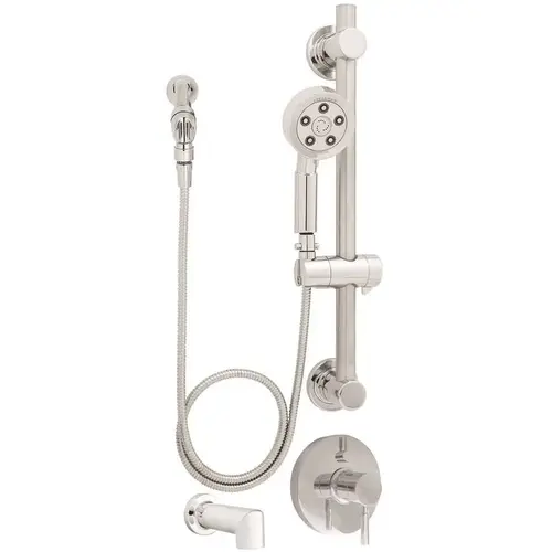Slv-1490-ada Neo Diverter Trim Handicap Shower And Tub System Chrome Slv-1490-ada Neo Diverter Trim Handicap Shower And Tub System Chrome