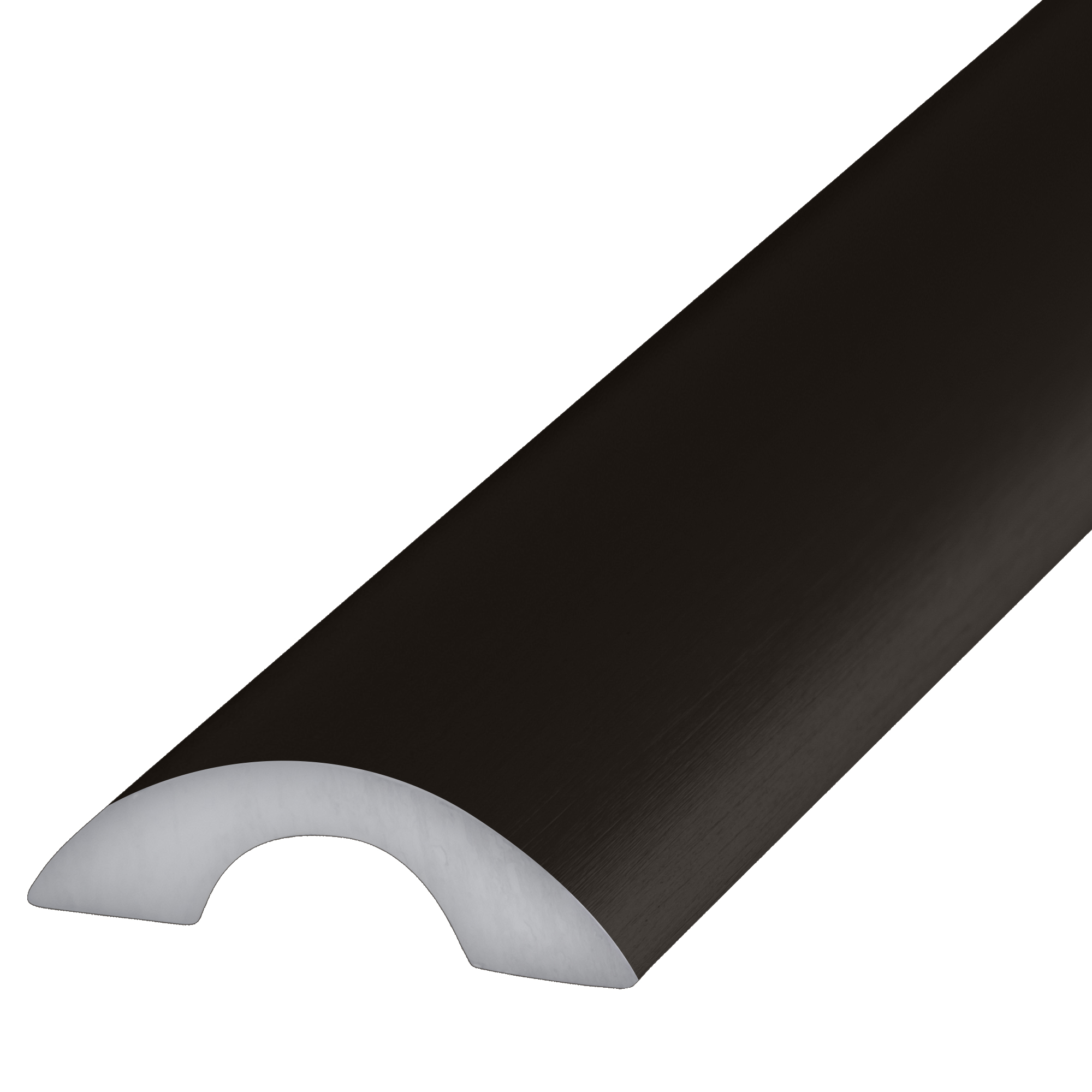 CRL SDT9800RB-CCP36 Oil Rubbed Bronze Frameless Shower Door Half-Round Threshold -  36" Length
