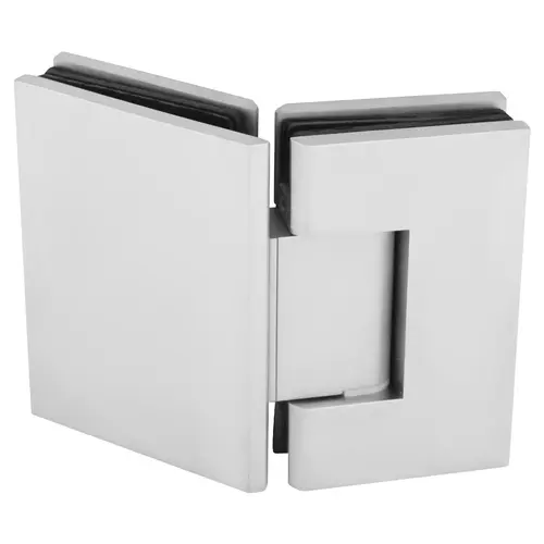 Designer Series Glass To Glass Door Hinge 135 Degree Gloss White Designer Series Glass To Glass Door Hinge 135 Degree Gloss White
