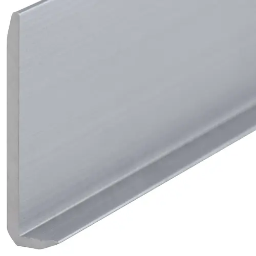Polished Aluminum 1/4" L-Bar Extrusion  24" Stock Length - pack of 5