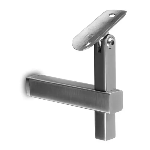 Adjustable Handrail Bracket 304 SS Satin Brushed Adjustable Handrail Bracket 304 SS Satin Brushed
