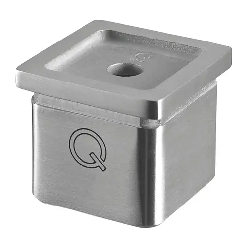 Tube Adapter 304 SS Satin Brushed