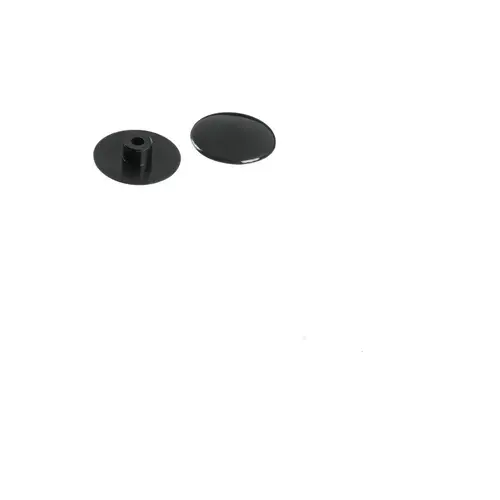 Screw Covers for Glass Clamps Black Screw Covers for Glass Clamps Black