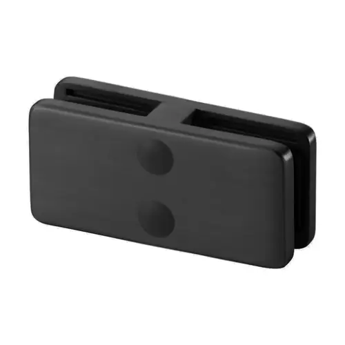 Glass-to-Glass connector Set 304 SS Matte Black Glass-to-Glass connector Set 304 SS Matte Black