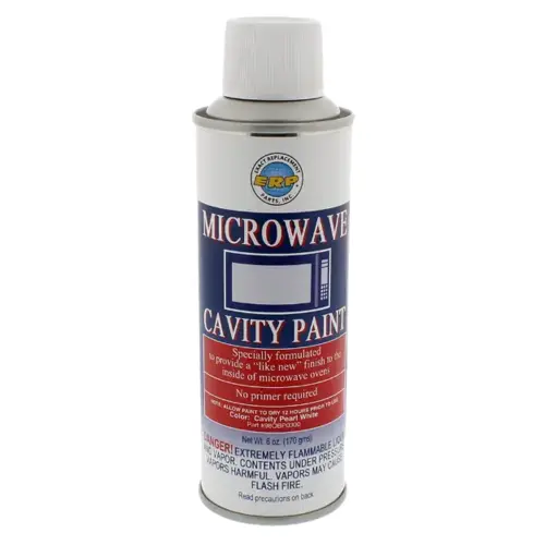 Microwave Oven Cavity Spray Paint, Pearl White, 6 oz. Microwave Oven Cavity Spray Paint, Pearl White, 6 oz.