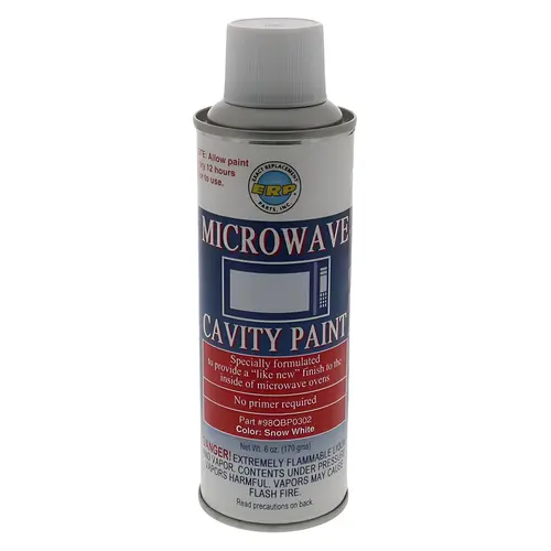 Microwave Spray Paint (Snow White)