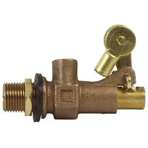 ProLine SERIES 109-803 1/2" Bronze Float Valve - Male Inlet to Plain Outlet