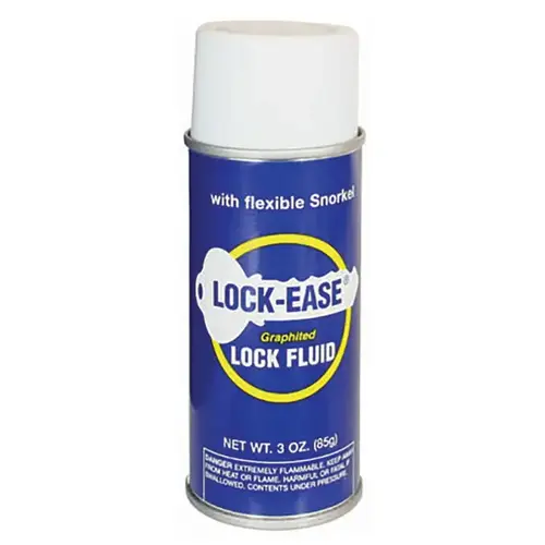 Lock-Ease Graphite Lock Fluid, 3 oz. Aerosol