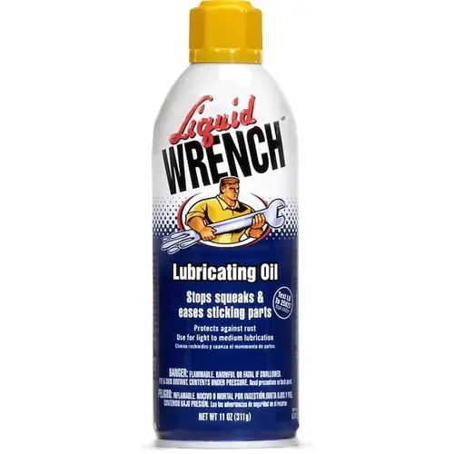 Liquid Wrench Super Lubricant Aerosol 11oz. Yellow