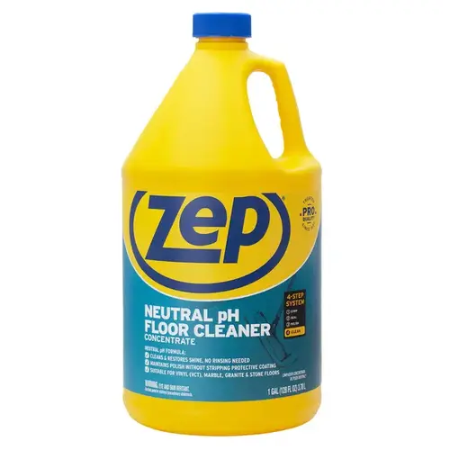 Floor Cleaner, 1 gal Bottle, Liquid, Pleasant, Green Floor Cleaner, 1 gal Bottle, Liquid, Pleasant, Green