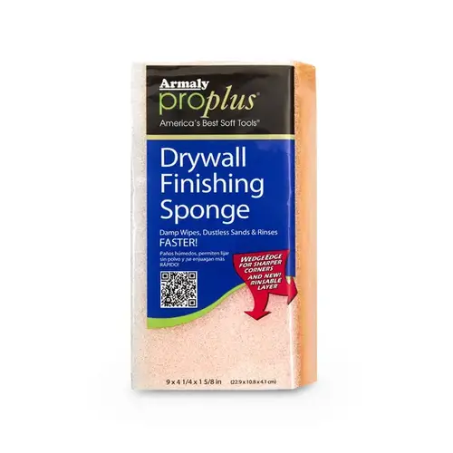 Sponge ProPlus Heavy Duty For Grouting & Haze Buffer 7.5" L Yellow Sponge ProPlus Heavy Duty For Grouting & Haze Buffer 7.5" L Yellow