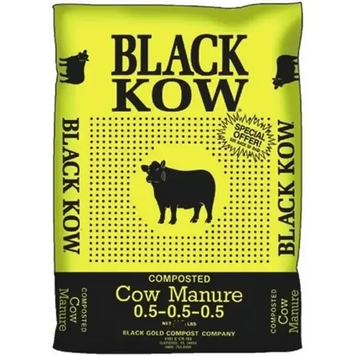Black Kow Composted Cow Manure 5lbs - pack of 8