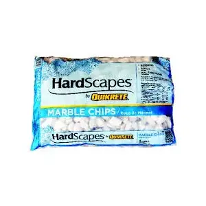 Quikrete 1175-00 Marble Chips HardScapes White Stone 0.5 cu ft 50 lb White