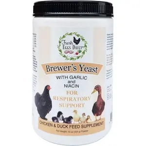 Behlen BYG-16 Brewer's Yeast with Garlic & Niacin - 16 oz