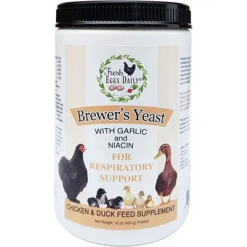 Brewer's Yeast with Garlic & Niacin - 16 oz Brewer's Yeast with Garlic & Niacin - 16 oz