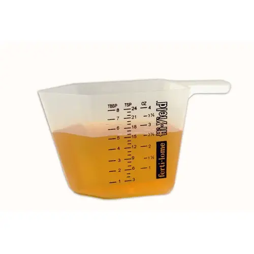 Fertilome Hi-Yield 4 Oz. Standard & Metric Plastic Garden & Sprayer Measuring Cup White - pack of 36 Fertilome Hi-Yield 4 Oz. Standard & Metric Plastic Garden & Sprayer Measuring Cup White - pack of 36