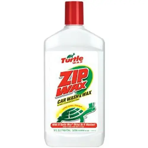 Quick & Easy Car Wash Concentrate, 16 fl-oz Bottle, Liquid, Lemon Light Green