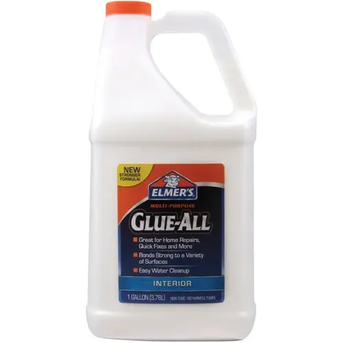 All Purpose Adhesive Elmer's Glue-All High Strength Polyvinyl acetate homopolymer 1 gal Clear