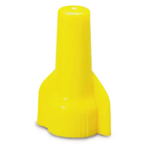 WingGard 84 Wire Connector, 22 to 10 AWG Wire, Steel Contact, Polypropylene Housing Material, Yellow - pack of 100 WingGard 84 Wire Connector, 22 to 10 AWG Wire, Steel Contact, Polypropylene Housing Material, Yellow - pack of 100