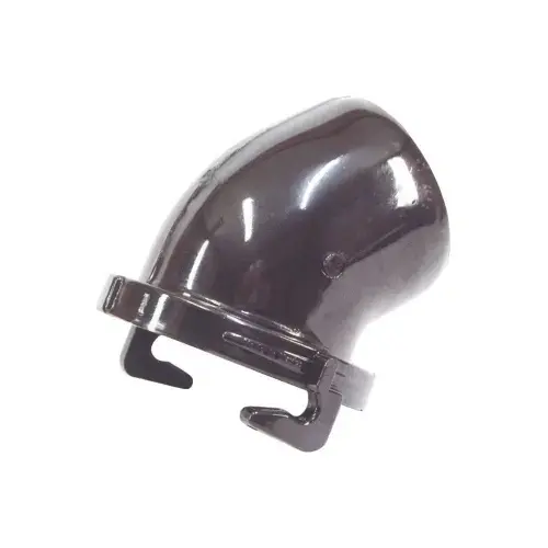 Hose Adapter with Bayonet Hook, 3 in ID, ABS, Black