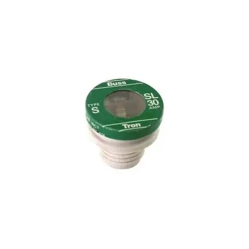 Plug Fuse, 30 A, 125 V, 10 kA Interrupt, Low Voltage, Time Delay Fuse - pack of 16 Plug Fuse, 30 A, 125 V, 10 kA Interrupt, Low Voltage, Time Delay Fuse - pack of 16