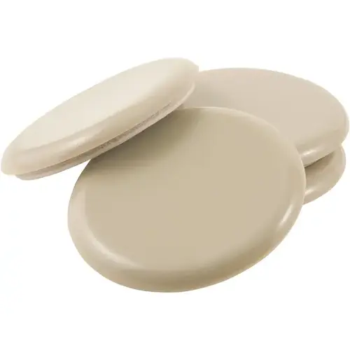 Protective Pad Plastic Self Adhesive Beige Round 1-3/4" W X 1-3/4" L Beige Protective Pad Plastic Self Adhesive Beige Round 1-3/4" W X 1-3/4" L Beige