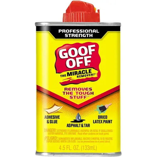 Goof-Off Professional Cleaner 4.5 Ounces White