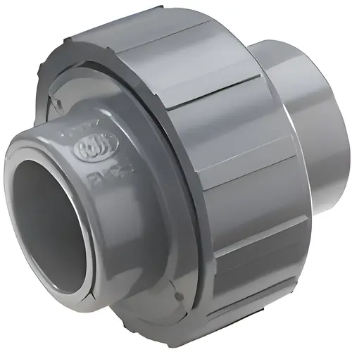 1" Slip Pvc Sch80 Union Gray 1" Slip Pvc Sch80 Union Gray