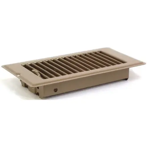 USH Mobile Home Floor Register Deluxe 4" x 8" Brown USH Mobile Home Floor Register Deluxe 4" x 8" Brown