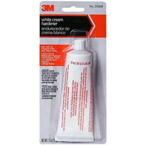 3M 20058 Cream Hardener, Liquid, Slight Ester, Red, 2.75 fl-oz Tube